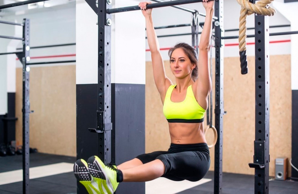 Уголок на перекладине Комплекс упражнений