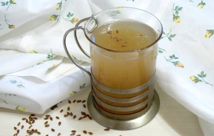 Кисель на основе льняных семян Кисель