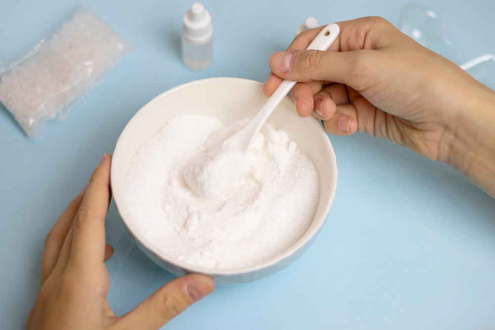 L-аскорбат натрия представляет собой порошок, состоящий из мелких кристаллов желтоватого или белого цвета L-аскорбат натрия