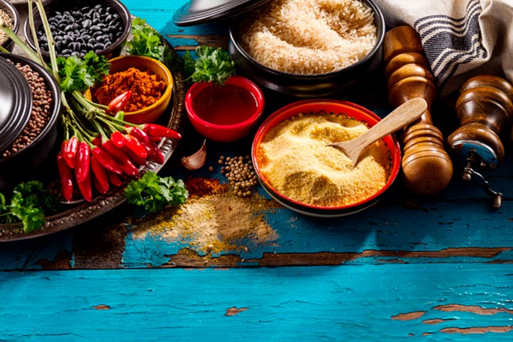 Использование приправ Использование приправ