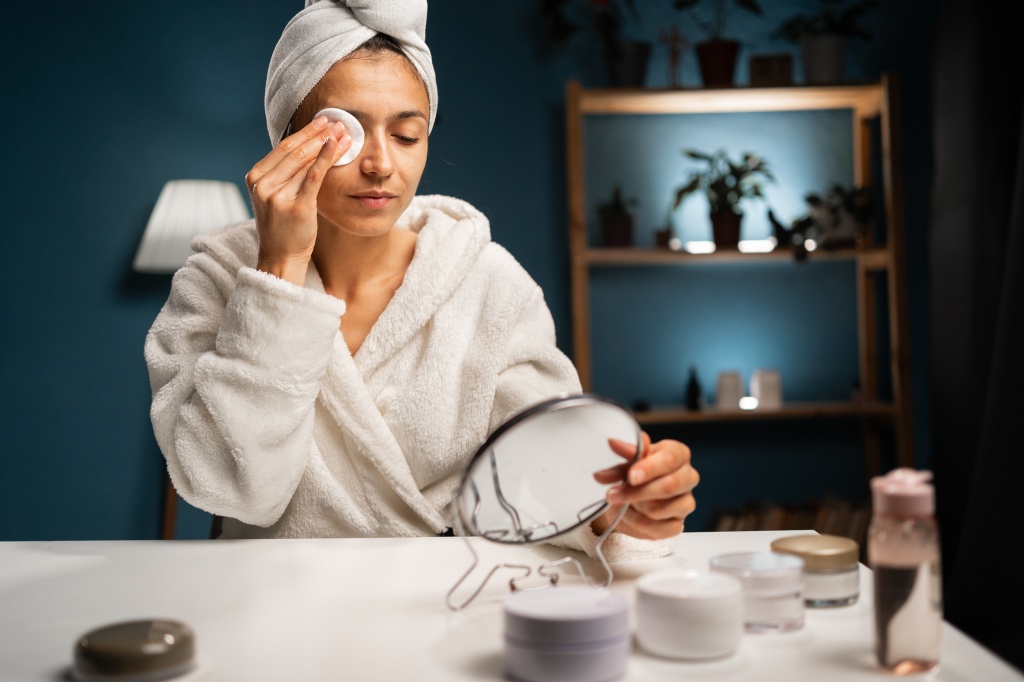 Косметологи советуют очищать лицо от макияжа не перед сном, а сразу после возвращения с работы Основные принципы демакияжа