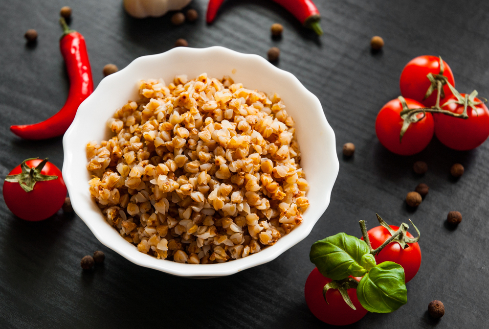 У блюда «гречка отварная» калорийность самая низкая, только если кашу варили на воде и без масла Гречка отварная