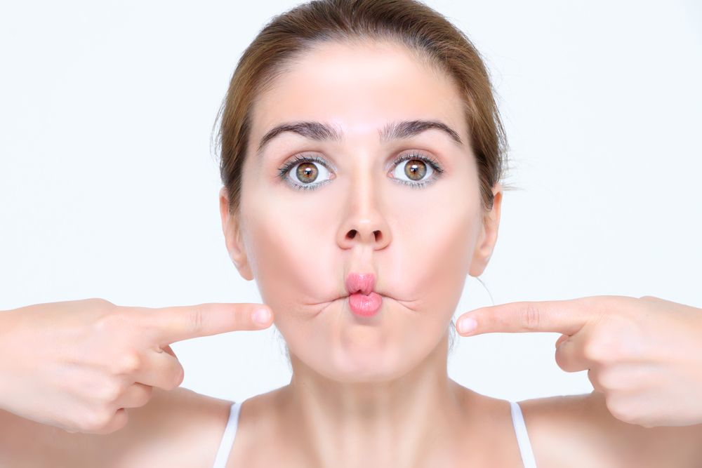 Гимнастика для лица для избавления от морщин-марионеток Гимнастика для лица