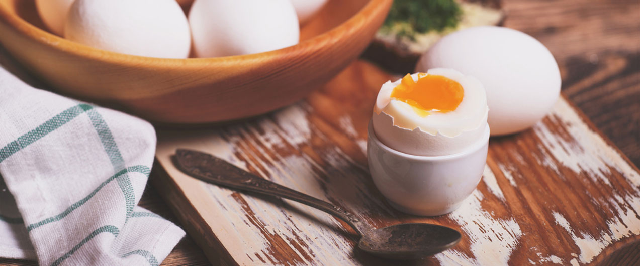 Сколько грамм белка в вареном яйце