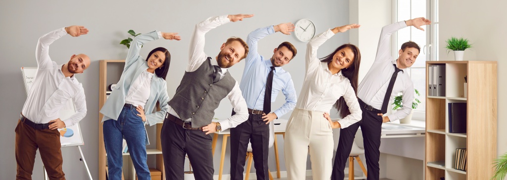 Зарядка в офисе – упражнения для зарядки офисных работников