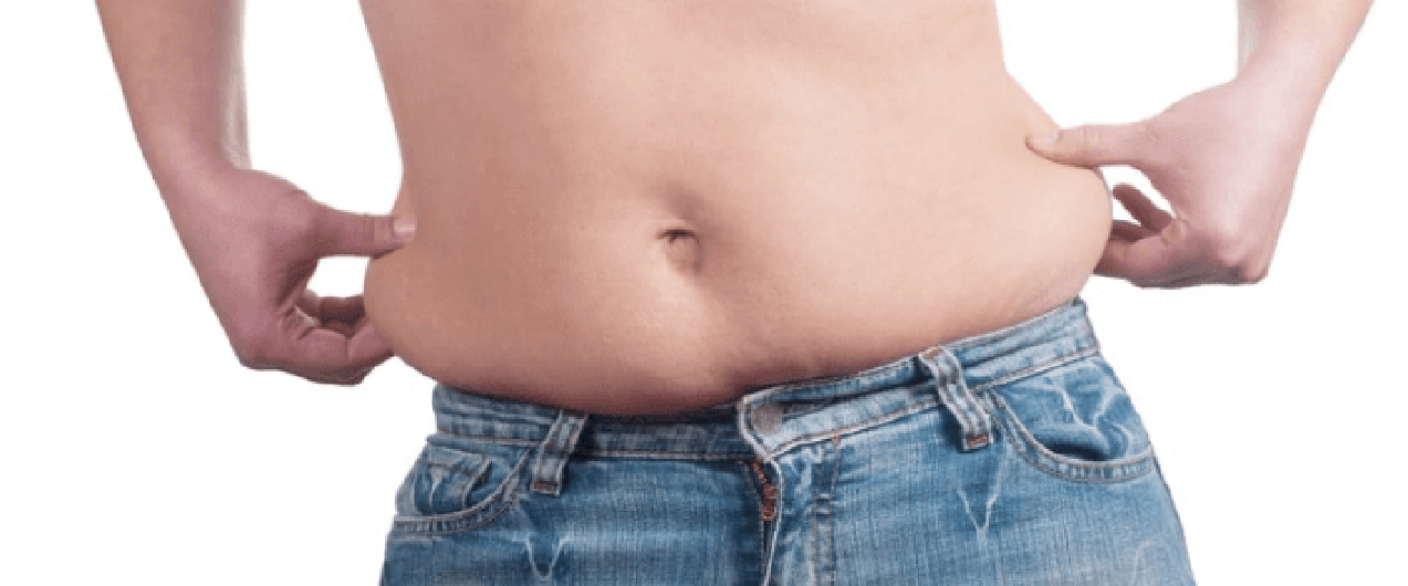 Жир на животе: причины и как убрать