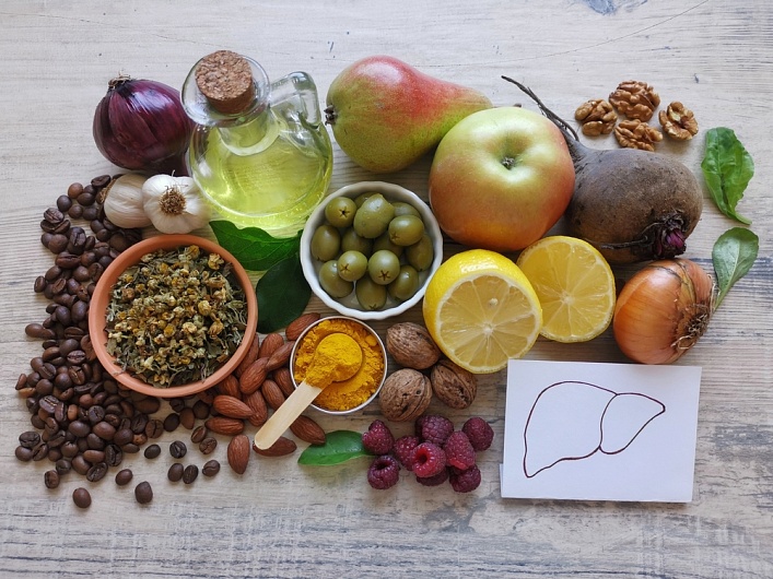 Какие продукты полезны для печени