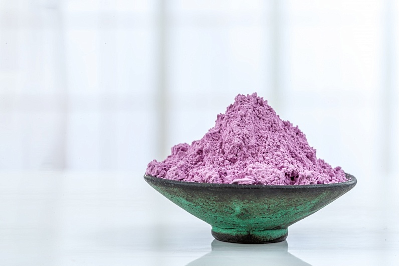 Фиолетовая глина