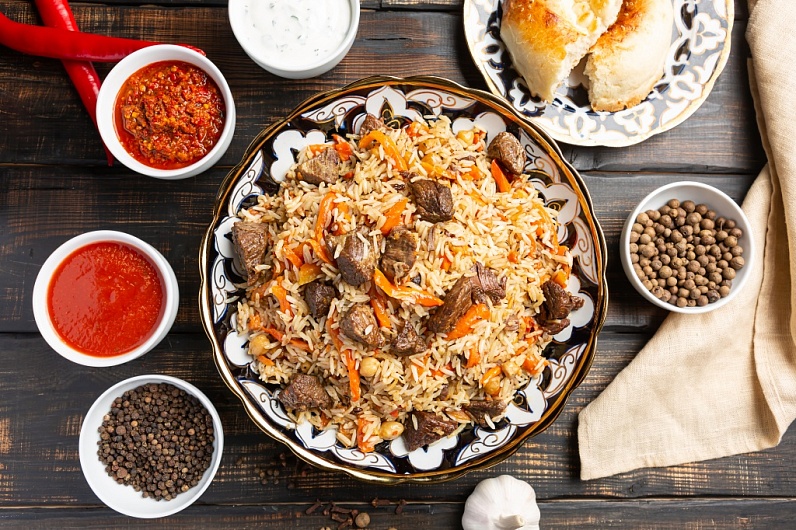 Сколько калорий в плове