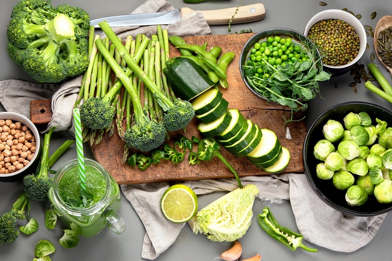 Какие овощи богаты клетчаткой