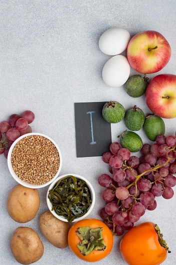 Йод для щитовидки: в каких продуктах содержится 